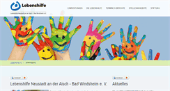 Desktop Screenshot of lebenshilfe-badwindsheim.de